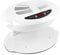 Hot & Cold Air Nail Dryer Warm-Cool Nail Polis Drying Fan Manicure Tool White UK Plug 220v