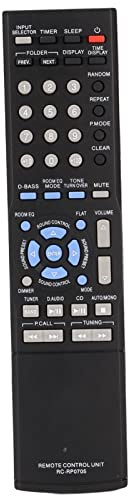 Goshyda Mando a Distancia, Mando a Distancia Universal de Repuesto, para Receptor Estéreo de Componentes HiFi Compacto R-K711