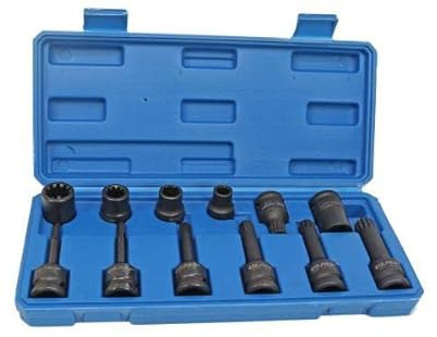US PRO Tools 12pc Brake Caliper Service Set for BMW Mercedes Porsche Vag 6231