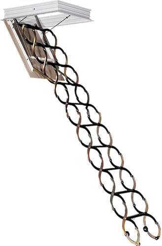 Scala retrattile 90x70 cm a soffitto Dakota Supra in acciaio marra edile scale