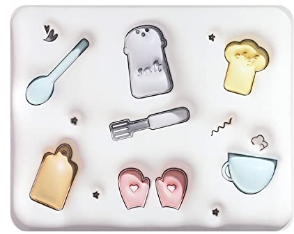 Avvrel Tapis Egouttoir Vaisselle, Tapis à Vaisselle en Microfibre, Coussin de Séchage de Table en Diatomées Absorbant Puissant pour Comptoir de Cuisine, Évier, Bar, Vaisselle (30x40 cm, Blanc)