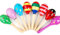 6pcs Wooden Percussion Children's Sand Shakers Colorful Shakers，Percussion Shaker Maracas Shakers for Party Favors, Classroom Prize Supplies, Musical Instrument(Random Color)