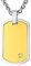 Supcare Herren Erkennungsmarke Dog Tags Halskette Edelstahl CNC-Zirkonia-Anhänger Militär Police Armee Kette für Frauen Jungen E.Zirkon-Militär(Silber-Gold)-nicht anpassbar