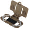 EralcNa Tactical Gear Plate Carrier Vest Accessories Phone Chest Mount Holder for Screen Size 4.7-6.7,Tan