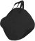 Cast Iron Skillet Bag,Camping Bag Cast Iron Skillet Bag Pouch,Oxford Cloth Grill Tool Carry Bag,Metal Zipper Nylon Handle Frying Pan Bag for Picnic Camping(L)