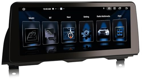 GONFEN 12,3 IPS Touchscreen 8-Kern Android 13.0 DAB+ Autoradio Für BMW 5 Serie F10/F11 (2013-2016) NBT GPS Navi 8GB + 128GB CarPlay Android AUTO WiFi TPMS Bluetooth 5.0 Canbus iDrive Lenkradsteuerung