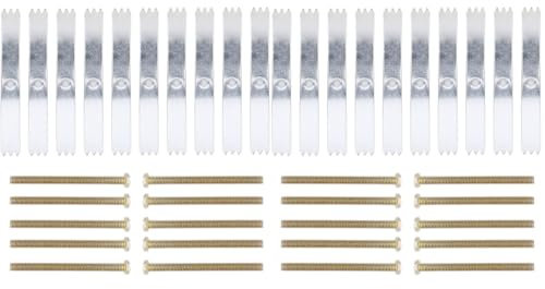 Uonlytech 40 Pezzi 86 86 Tipo Cassetta Di Riparazione Prese Con Viti Montaggio Presa Universale Riparazione Rapida