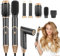 Hair Styler, 5 in 1 Hot Air Brush & Ionic Hair Dryer with Auto Air Hair Curlers, Hot Air Comb, Concentrator, Hair Dryer Brush for Styling, Fast Drying, Volumizing,Curling,Straightening, All Hair Types