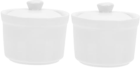 PRETYZOOM Pot À Vapeur En Céramique Exquis Avec Couvercle Pour Soupe Chawanmushi