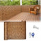 Brise Vue Jardin Balcon Panneaux De Clôture En Roseaux Clôtures Décoratives Canisse Bambou Roseau Pour Terrasse Occultant Brise-Vue Facile À Installer For Cour Jardin Balcon Décoration De Para