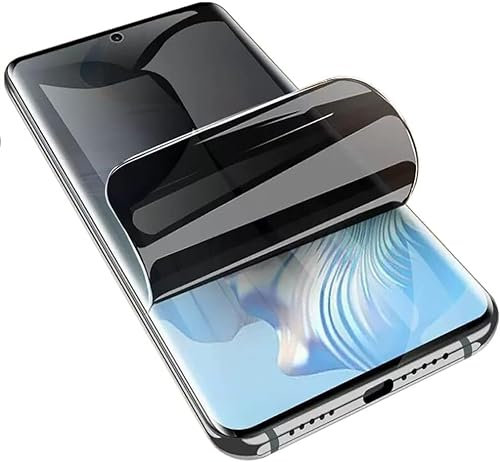 case & glass 2 Laminas DE HIDROGEL Protector DE Pantalla PRIVACIDAD Compatible para ASUS ROG Phone 8 Pro