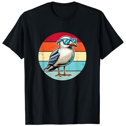 Un must pour l'été, les vacances, la plage, gadgets coquins et drôles de mouette T-Shirt
