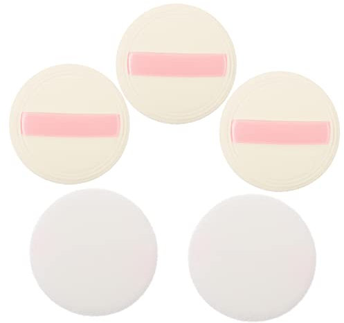 Healeved 15stücke Flocking Makeup Powder Puff Tragbare Kosmetik-puderquasten Für Sanfte Anwendung Für Gesicht Und Körper Wiederverwendbar Und Waschbar Für Make-up Und