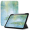 Hülle Für Ipad Air 3 (10,5 Zoll 2019, 3. Generation) - Mit Stifthalter, Schlankes Tablet-Smart-Cover, Mit Automatischer Wake/Sleep Hülle Für Ipad Air 3. Generation, Monet Seerosen