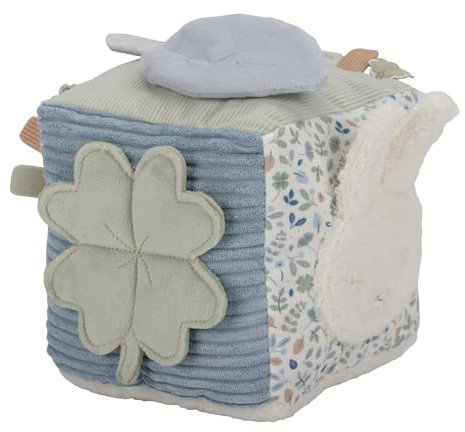 Little Dutch nijntje Miffy x NIJN462 Stoff Activity Fühlwürfel Hase Miffy - Lucky Leaves