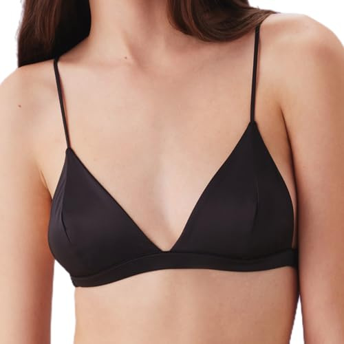 sans Complexe Soutien Gorge Triangle Bralette Soutien-Gorge sans Fil Soft Cup avec Fil rembourré Amovible Free Pull on