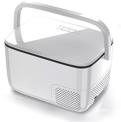 Réfrigérateur Portable Frigo Petit Glaciere Electrique Double Zone Congélateur Et Réfrigérateur 18 L Écran Tactile Et Poignée De Transport Pliable -20 ℃ À 10 ℃