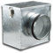 Blauberg UK in Line Air Filter Box for Extractor Fan, Ducting, Ventilation, Hydroponics (5 / 125mm)