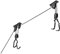 Itw Pbh-1R Ceiling-Mounted Bike Lift