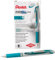 Pentel EnerGel XM BL77 Gelschreiber mit Druckmechanik, türkis (12 Stück)