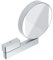Emco Universal LED Kosmetik- und Rasierspiegel am Flexarm, runder Kosmetikspiegel mit Beleuchtung zur Wandmontage, Vergrößerungsspiegel (3-/7-fach) mit Einstellbarer Farbtemperatur, Chrom