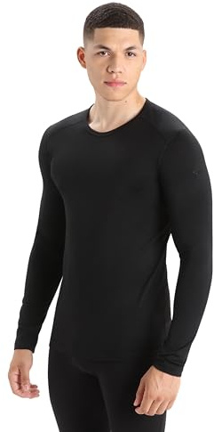 Icebreaker Men's 200 Oasis Ls Crewe Base Layer (Pack of 1)