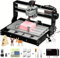 Genmitsu CNC 3018-PRO Router Kit GRBL Control de 3 ejes de plástico acrílico PCB PVC talla madera fresadora máquina de grabado, XYZ área de trabajo 300x180x45mm