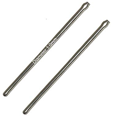 masar 16mm Ø 1,0 mm Stifte Splinte zum Montieren und Entfernen von Armband - 16 mm / 1,0 mm