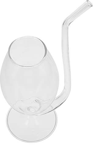 BESTonZON Kristall Vampire Wein Glas Vampire Filter Rotwein Glas Wodka Schuss Tasse Transparent Whisky Trinken Becher Klaren Saft Tasse 300Ml