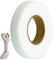 Nastro per orlo, nastro per orlo, per fondere, per pantaloni, vestiti, jeans, tende (20 mm), colore: bianco