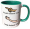 Small Animal Vet vs Farm Vet Career Mug - Vet Mug - Vet Nurse Career Mug - Veterinary Co-Worker Cup - Vet Job Mug - Vet Graduate Mug (Green)