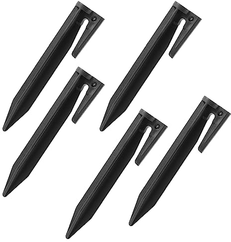 100Pcs 3.3’’ Lawn Stake Kit Plastic Boundary Wire Stake for Husqvarna Automower,Robomow Mower,Worx Landroid, MAMMOTION Lawn Mower Kowoll Mowro EF ECOFLOW,Pet Fence