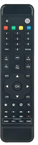 VINABTY Fernbedienung ersetzen Passend für Redline Red line Linea Rossa IPTV RED 360, RED360, 7 line, Rosso 360, S700 MAX, Mega Plus,S600 MAX,EXPAT Z-2020 mega Plus