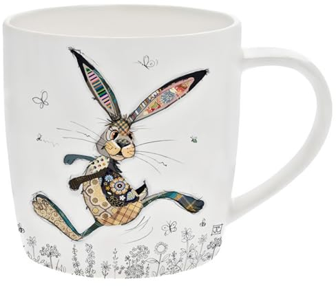 Lesser & Pavey Hesper Hare Mug | Ceramic Coffee Mugs for Home or Work | Premium Design Mugs for All Occasions | Designed by Bug Art Lovely Mugs for Tea, Coffee & Hot Drinks