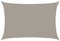 vidaXL Toldo de Vela Rectangular HDPE Gris Claro 160 g/m² 5x6 m, Vela de Sombra de Sol, Vela de Sombra, toldo de Patio, Vela de Sombra Solar