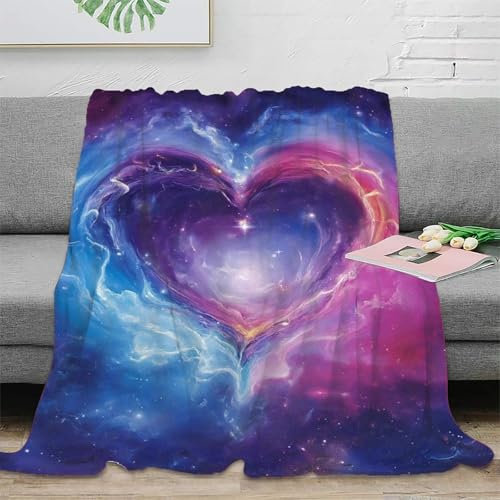 DHBANEIOK Nebula Gaming Blanket 3D Design Bed Blanket Bedding Decorative Throw Blanket Lightweight Cozy Plush for Sofa Couch Chair Adult Kids 50x60inch(127x152cm)