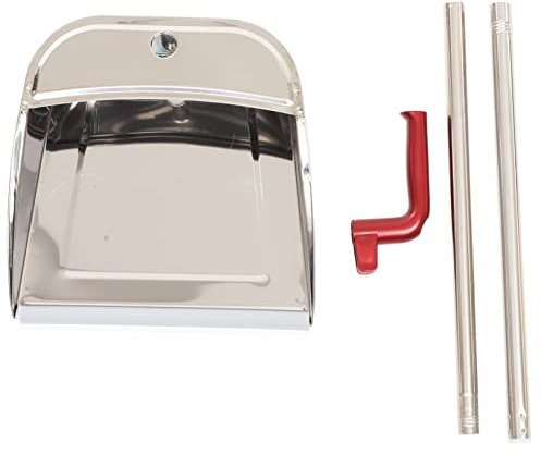 PRETYZOOM pala de basura cacerola fregadora electrica limpieza baño tubo puerta bolsa de polvo y litter box trash can limpion desbarbador recogedores mango largo recogedores de casa planchar