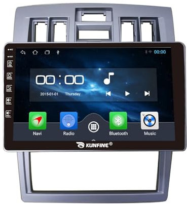 Quad Core 4G+64G Car CarPlay Android Auto 9 IPS Display Navigation Stereoanlage Touchscreen Haupteinheit Pad Tablet Rückfahrkamera GPS Radio Media Player für Hyundai Coupe 2004-2006 at