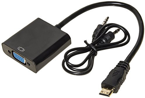 Link LKADAT11 Adattatore Mini HDMI Tipo C a VGA Femmina + Audio