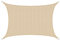 AMANKA UV Sonnensegel 3x4m Rechteckig Wasserdurchlässig - Sonnenschutz Balkon Rechteck Terrassendach Sichtschutz Garten - 4m Sonnendach Pool Pergola Trampolin Wohnwagen Sonnenschutz Terrasse Camping