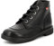 Kickers Kick col, Stivali Arricciati Unisex-Adulto, Nero Noir Piqure Noire Perm 8, 40 EU