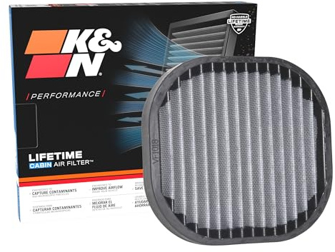 K&N Premium Cabin Air Filter: High Performance, Washable, Clean Airflow to your Cabin: Designed for Select 2000-2009 HONDA (S2000), VF1018