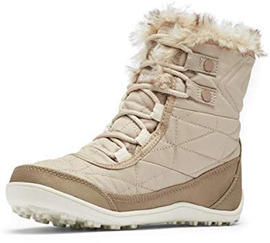 Columbia Minx Shorty III wasserdichte Schneestiefel für Damen, Braun (Oxford Tan x Fawn), 37 EU