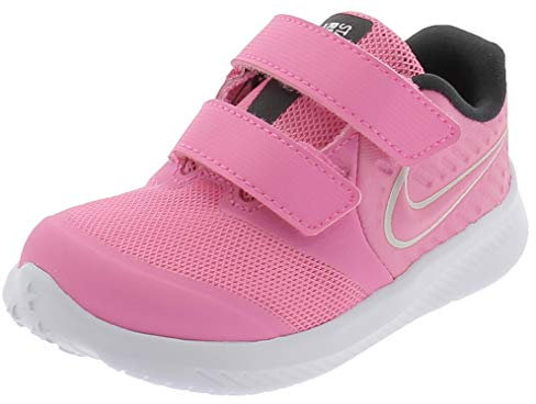 Nike Star Runner 2 (TDV), Scarpe da Corsa, Pink Glow/Photon Dust-Black-White, 23.5 EU