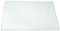 Kühlschrank Einlegeboden - Strukturglas Kathedral 4 mm – Glasplatte, eckige Ecken, alle Maße lieferbar (89,96 EUR/qm) - 485 mm x 310 mm