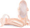 Soudittur Ballett Spitzenschuhe Satin Ballettschuhe Tanzschuhe mit Genähtes Elastisch Band und Silikon-Zehenpolstern für Damen Mädchen EU 41