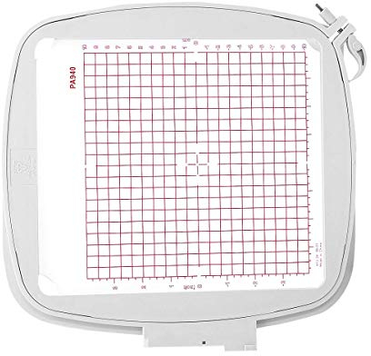 Sew Tech Stickrahmen für Husqvarna Viking Designer Diamond Deluxe Royale, Rubin Deluxe, Topas 50 30 20, Pfaff Creative Sensation Pro usw. Stickmaschine, 8x8 (200x200mm) Quilter's Hoop