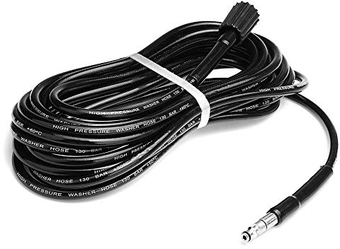 ZOYOSI 6M High Pressure Washer Hose Black 130Bar Washing Machine Car Wash for VAX