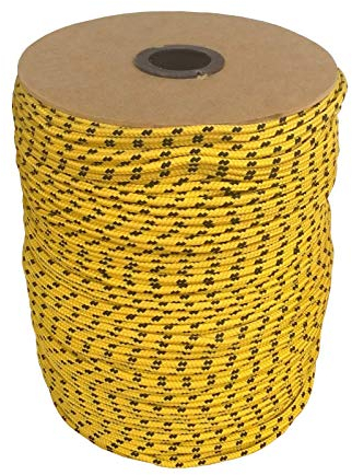 Polypropylenseil PP Seil Schnur PP 14mm 50 M gelb