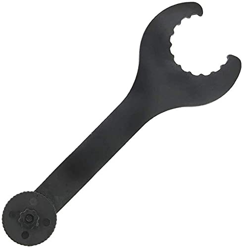 Bicycle Bottom Bracket Wrench,22CM Carbon Steel Bracket Spanner Wrench Crank Repair Kit for Mountain Bike Shimano Hollowtech 2